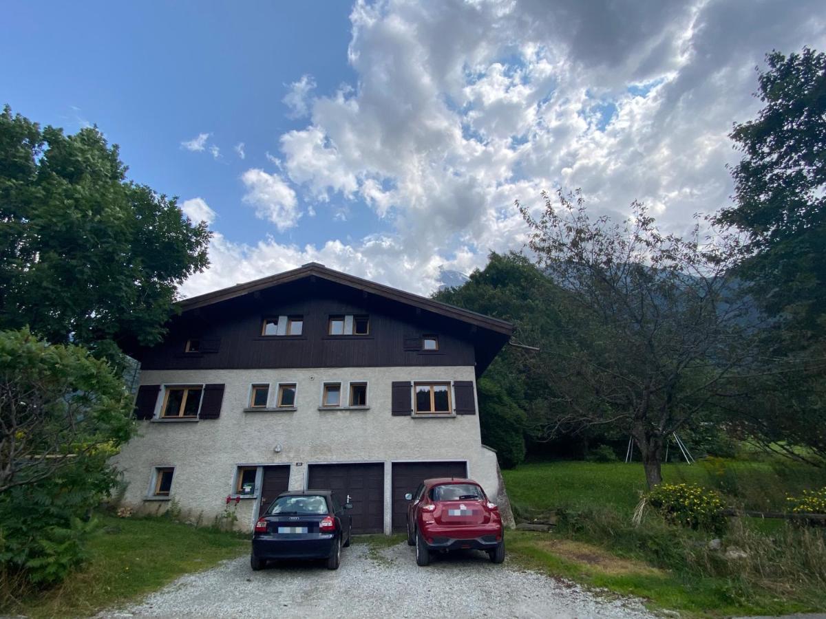 Logement Mansarde Dans Maison Avec Jardin En Bord De Piste, Vue Montagne Les Houches Εξωτερικό φωτογραφία